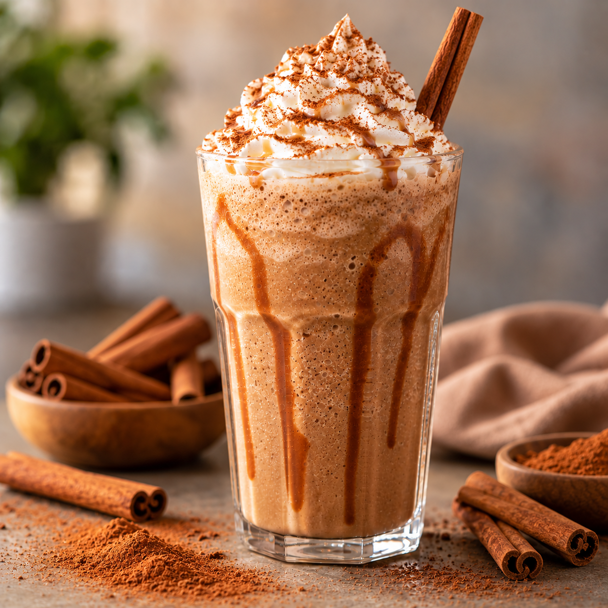 Cinnamon Frappe
